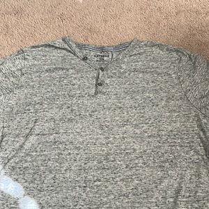 Express boys gray short sleeve shirt size M NWOT